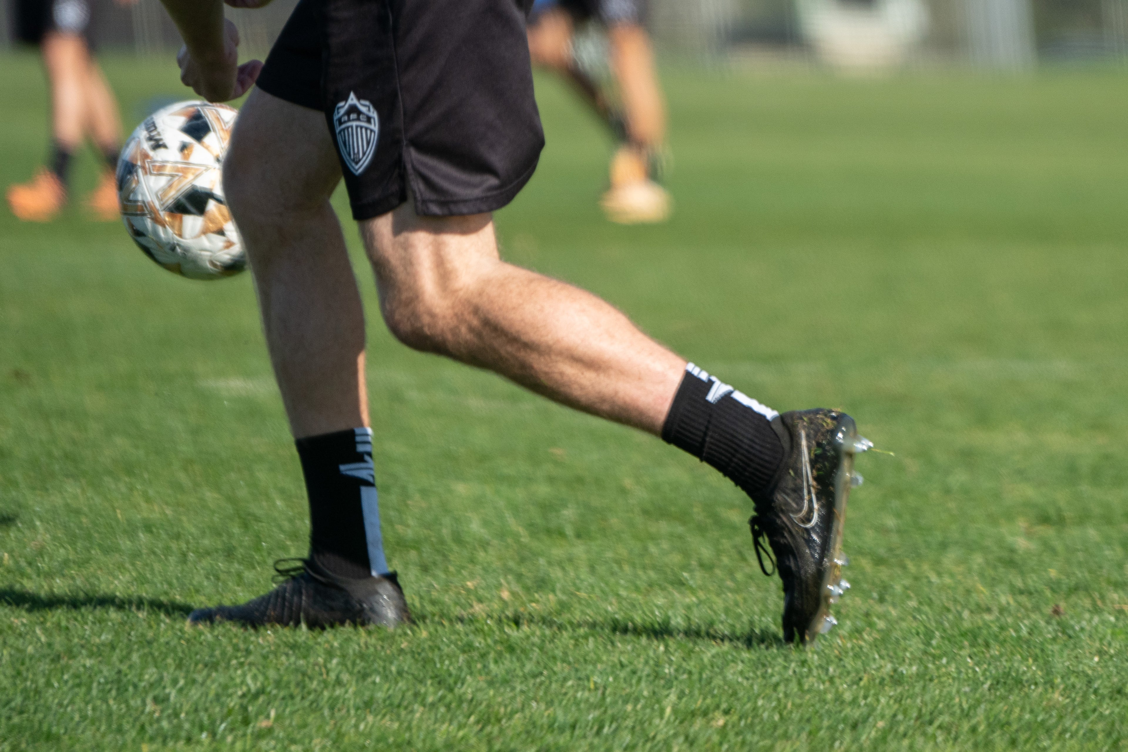 ETC black grip socks